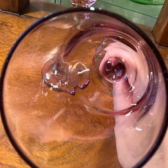 Set of two Libbey light pink champagne flutes - Picture 5 of 7